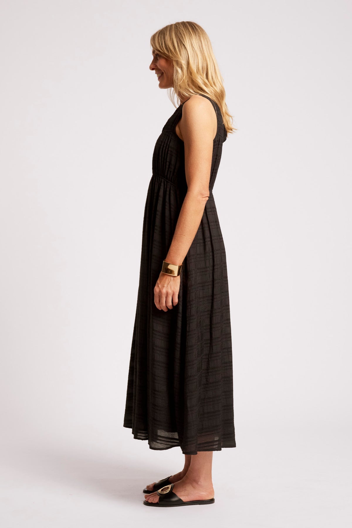 Sovana Rouched Maxi Dress