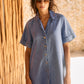 Dusk Denim Shirt Dress