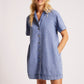 Dusk Denim Shirt Dress