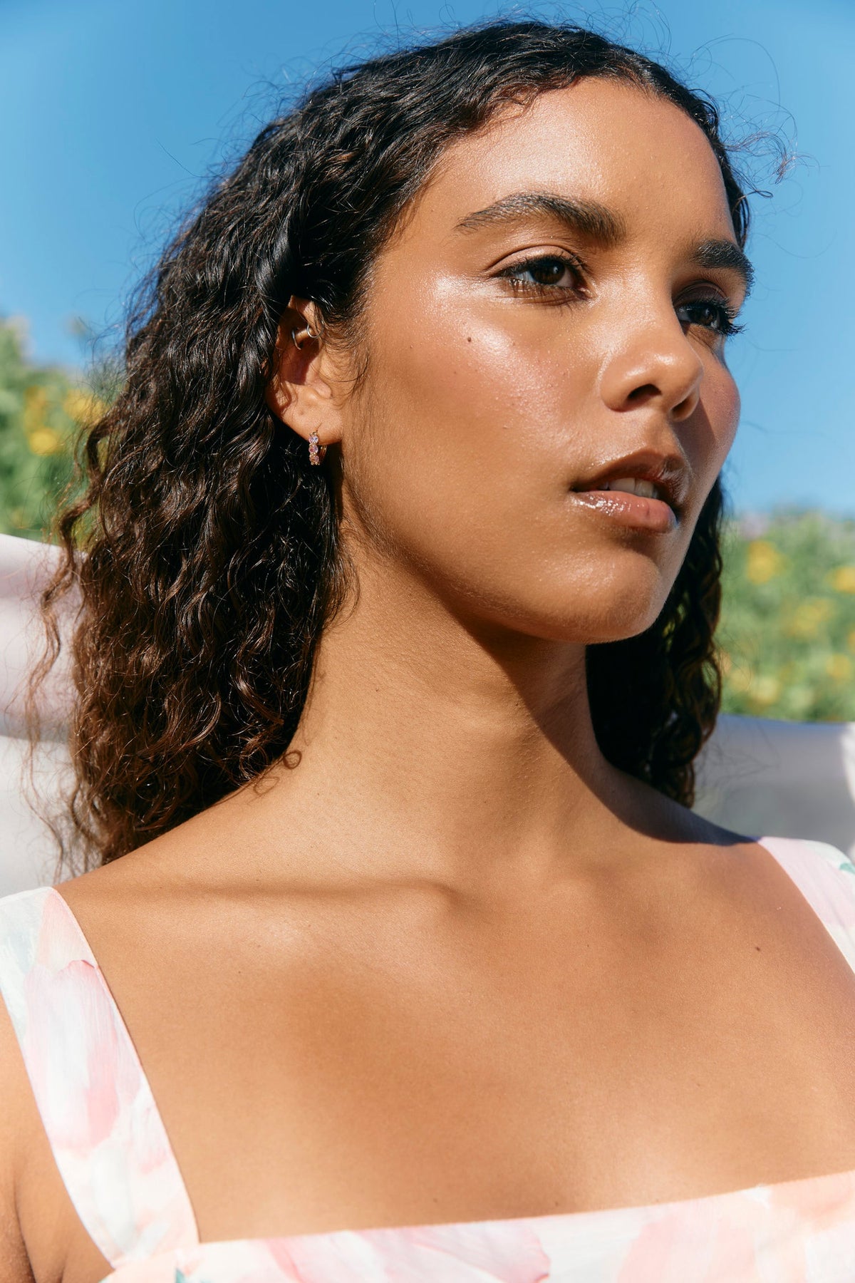 Rosie Huggie Earring