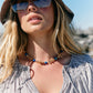 Frances Necklace -Azure
