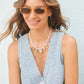 Crete Charm Necklace - Locket