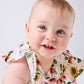 Sweet Life Organic Short Sleeve Frill Romper