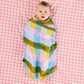 Sorbet Tartan Bamboo Swaddle