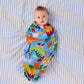 Dinosaur Roar Bamboo Swaddle