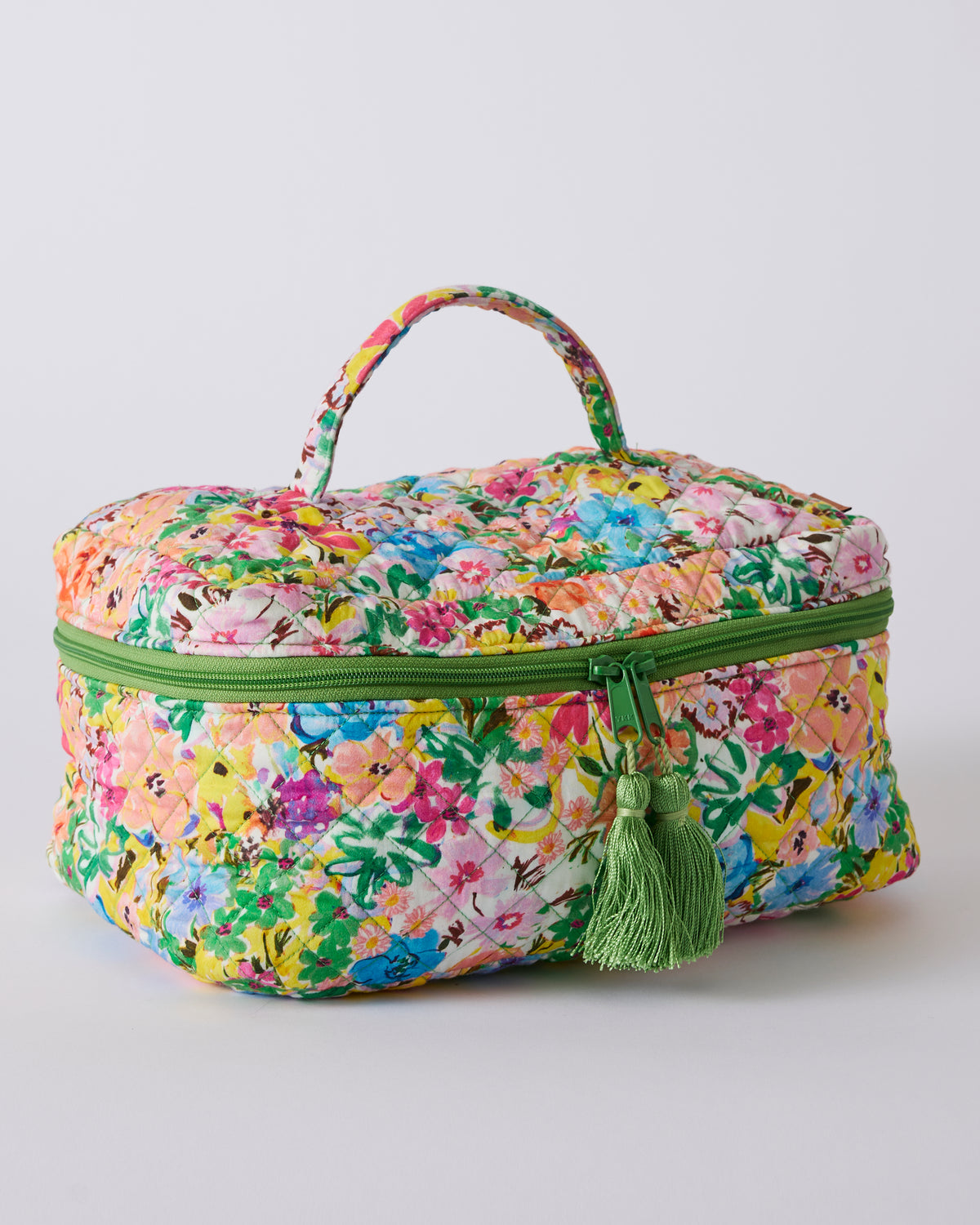 Alfresco Quilted Cotton Toiletry Case