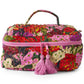 Bush Blossom Quilted Cotton Toiletry Case