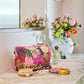 Bush Blossom Quilted Cotton Toiletry Purse