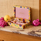 Pretty Pansy Velvet Jewellery Box Small