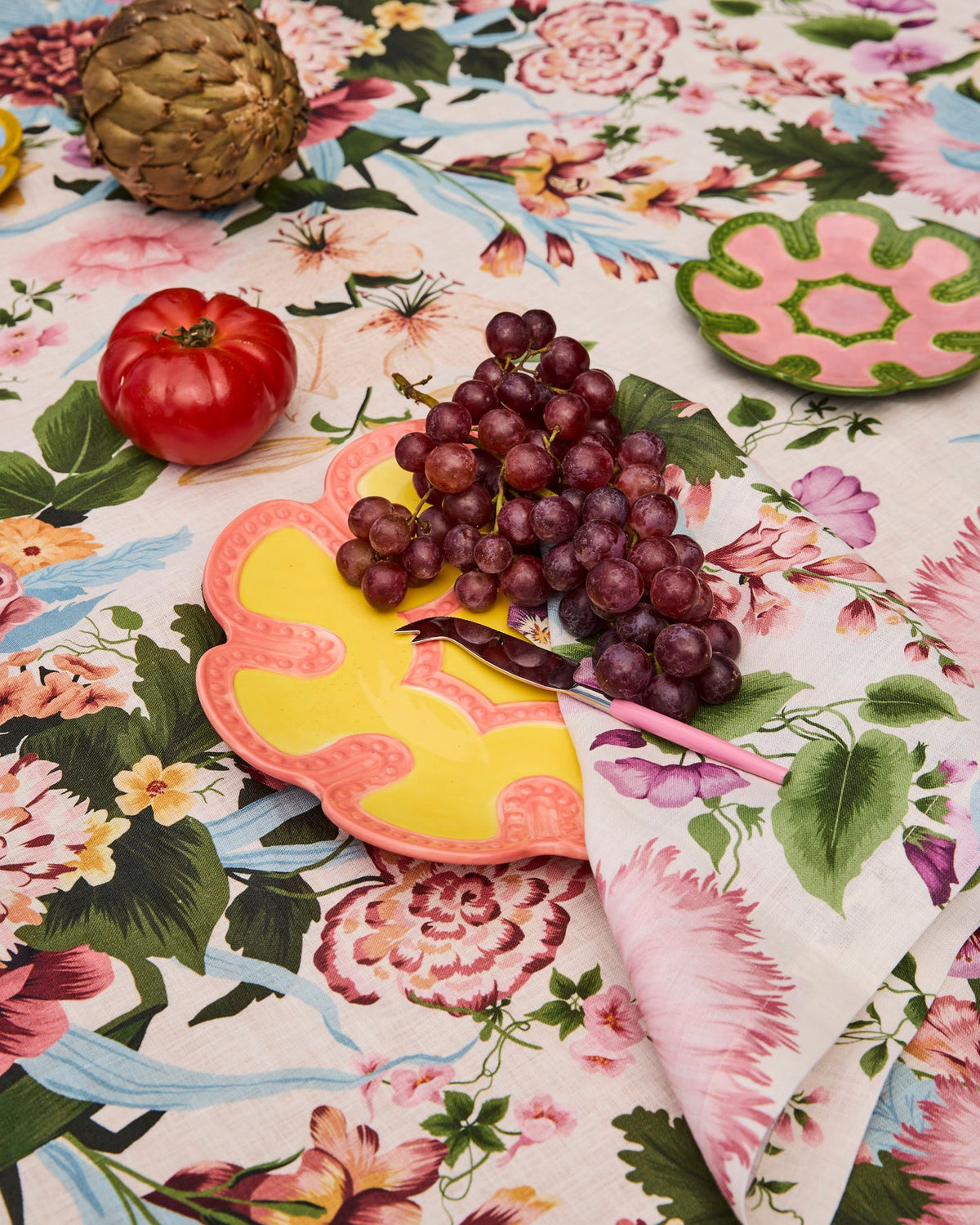 Belle Floral 4P Napkin Set