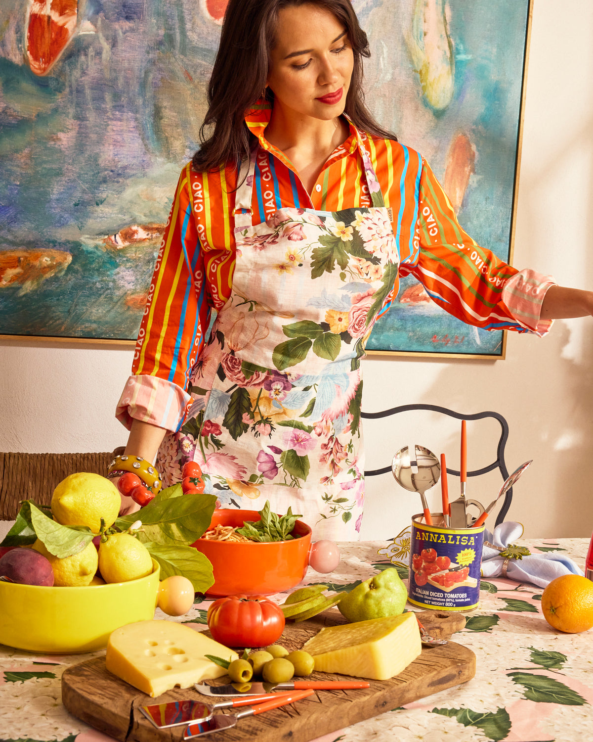 Belle Floral Apron