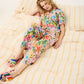 Fete Diagonal Stripe Quilted Velvet Adult Slipper