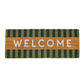 Coir Door Welcome Mat - Green