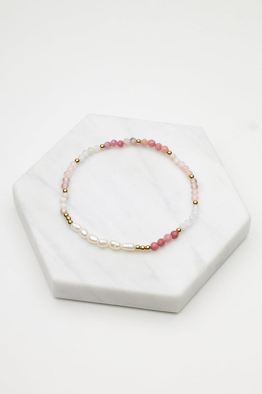 Tiana Bracelet Dusky Rose
