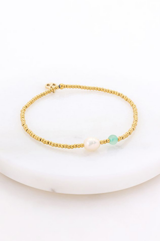 Brooke Bracelet Sea/Gold