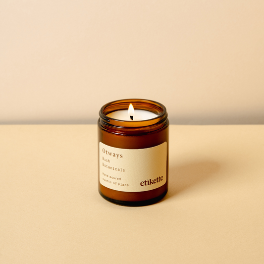 Otways In Bush Botanicals Candle - Etikette