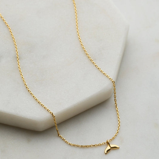 Ocean Mini Necklace Gold