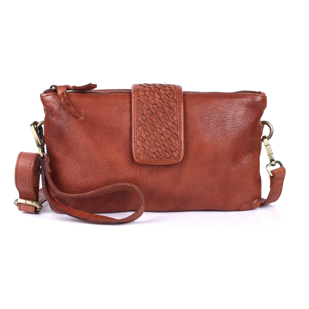 Evie Clutch - Rugged Hide