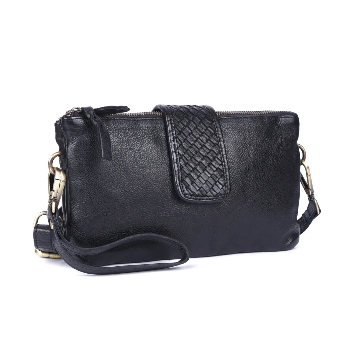 Evie Clutch - Rugged Hide