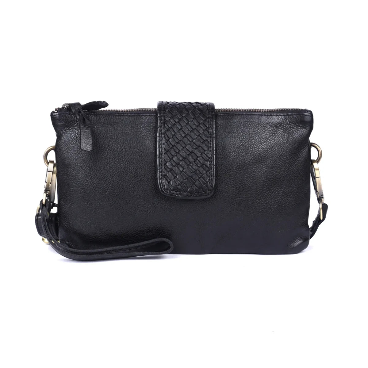 Evie Clutch - Rugged Hide