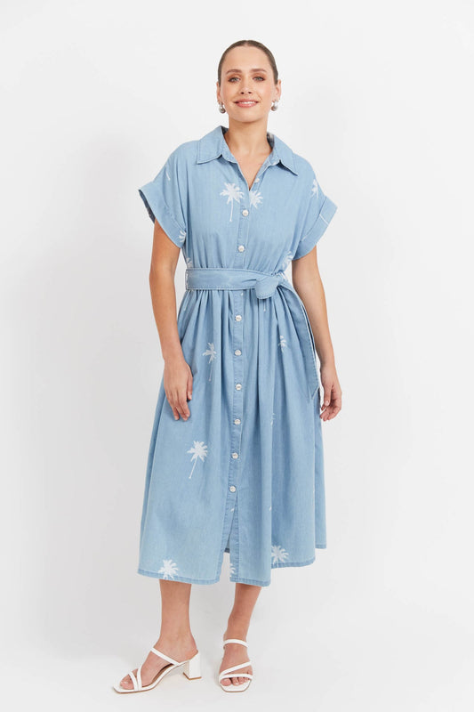 Montego Denim Shirt Dress