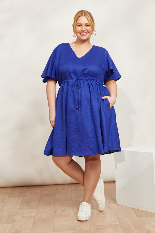 Halcyon Tie Dress - eb&ive