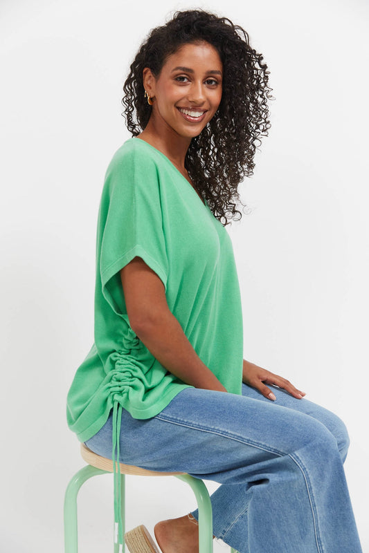 Haiti Tie Knit Top