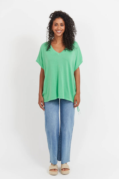 Haiti Tie Knit Top