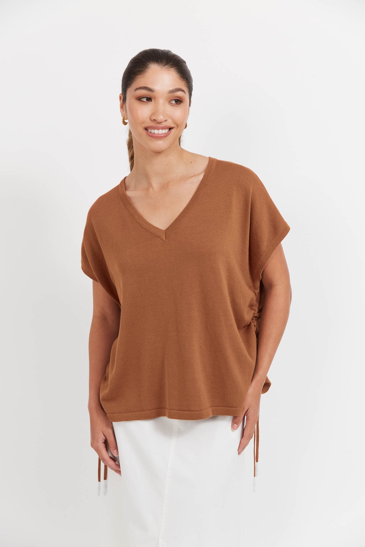 Haiti Tie Knit Top