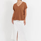 Haiti Tie Knit Top