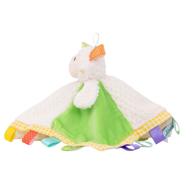 Sherbert Lamb Taggies Blanket