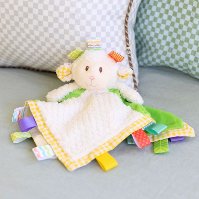 Sherbert Lamb Taggies Blanket
