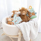Hetty Highland Cow Taggies Blanket