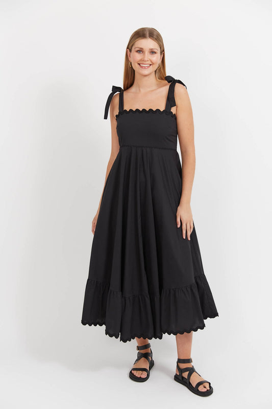 Brasilia Tie Maxi Dress
