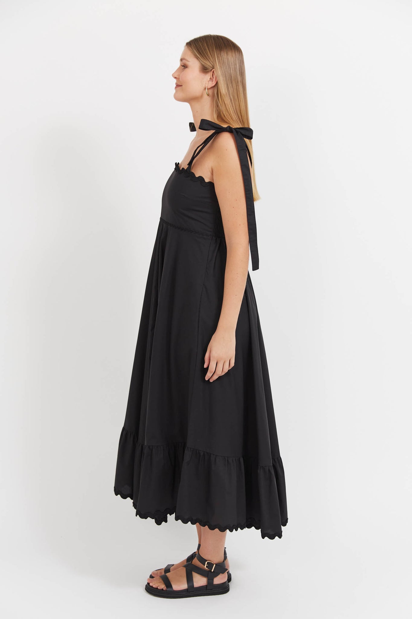 Brasilia Tie Maxi Dress