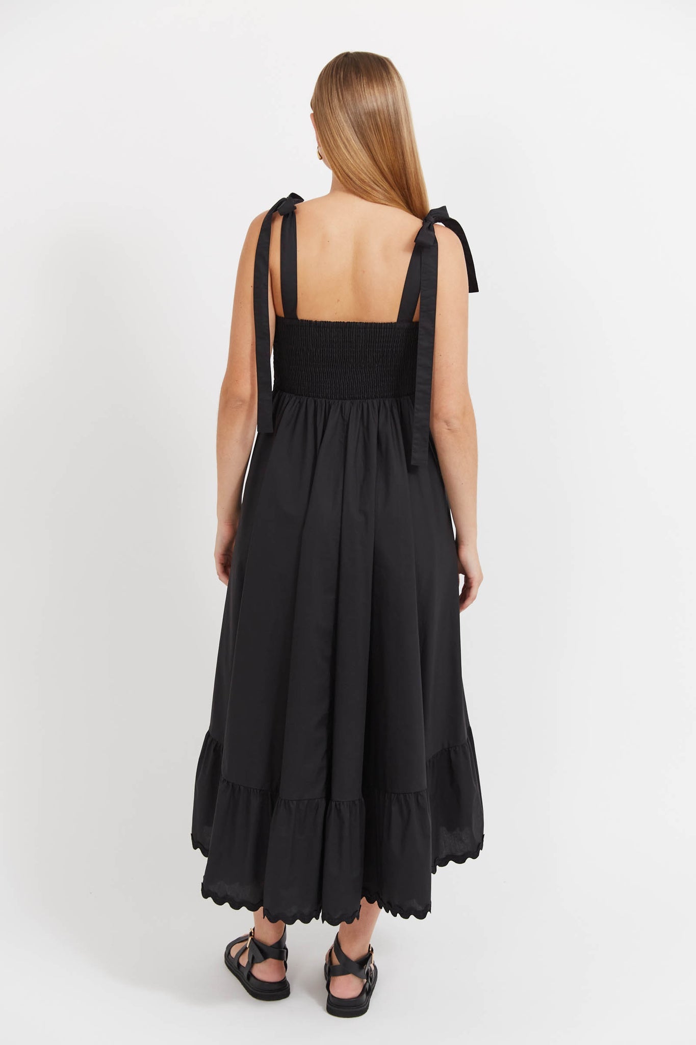Brasilia Tie Maxi Dress