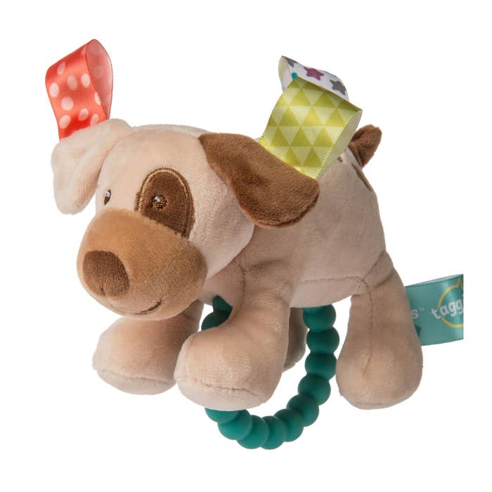 Buddy Dog Taggies Teether Rattle