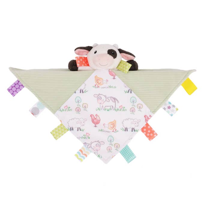 Buttercup Cow Taggies Blanket