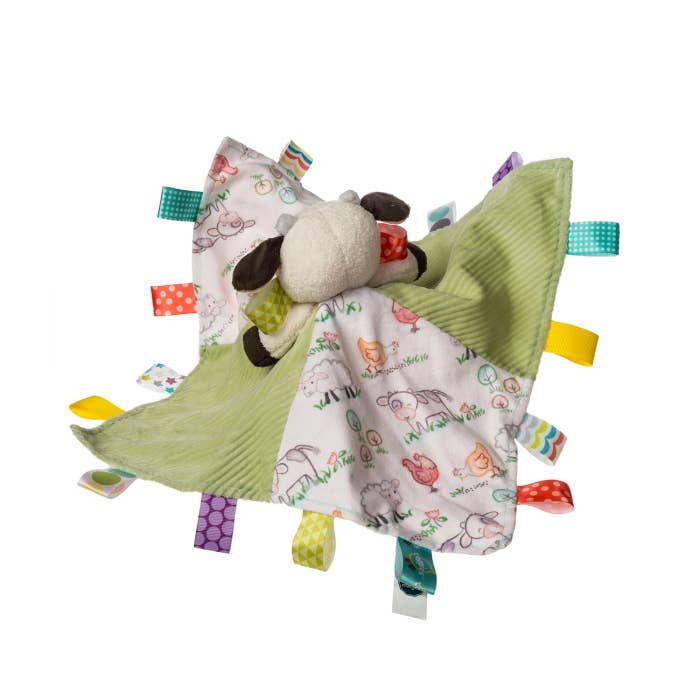 Buttercup Cow Taggies Blanket