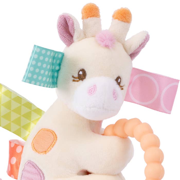 Tilly Giraffe Taggies Teether Rattle