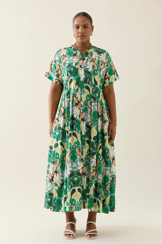 Aurora Pleat Maxi