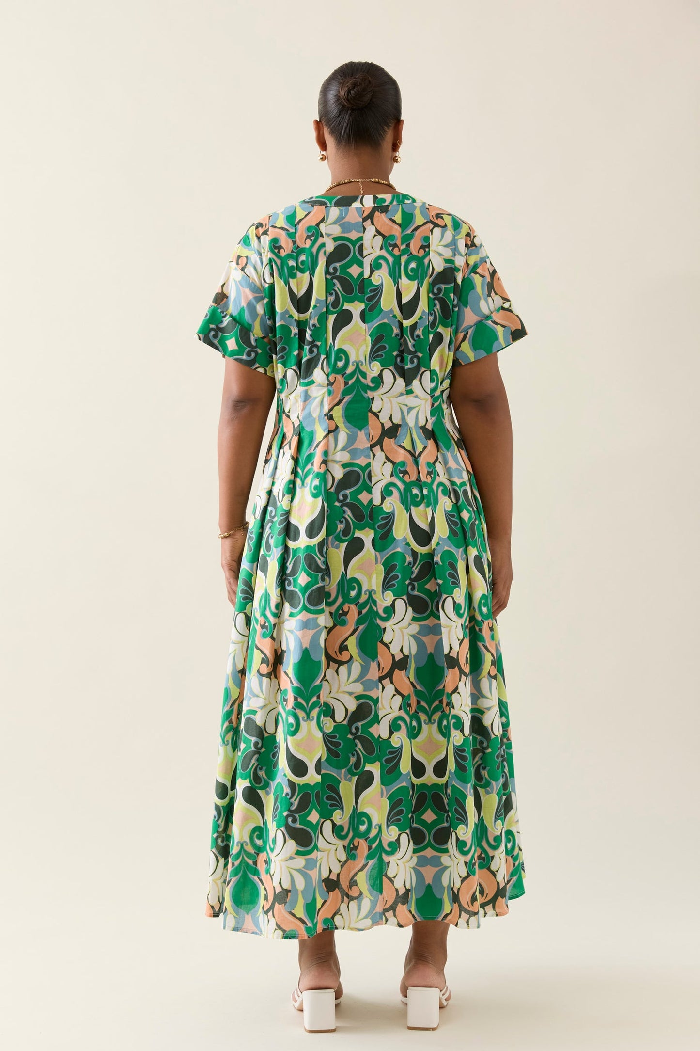 Aurora Pleat Maxi