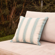 Sailor Blue Stripe Reversible Outdoor Cushion