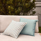 Sailor Blue Stripe Reversible Outdoor Cushion