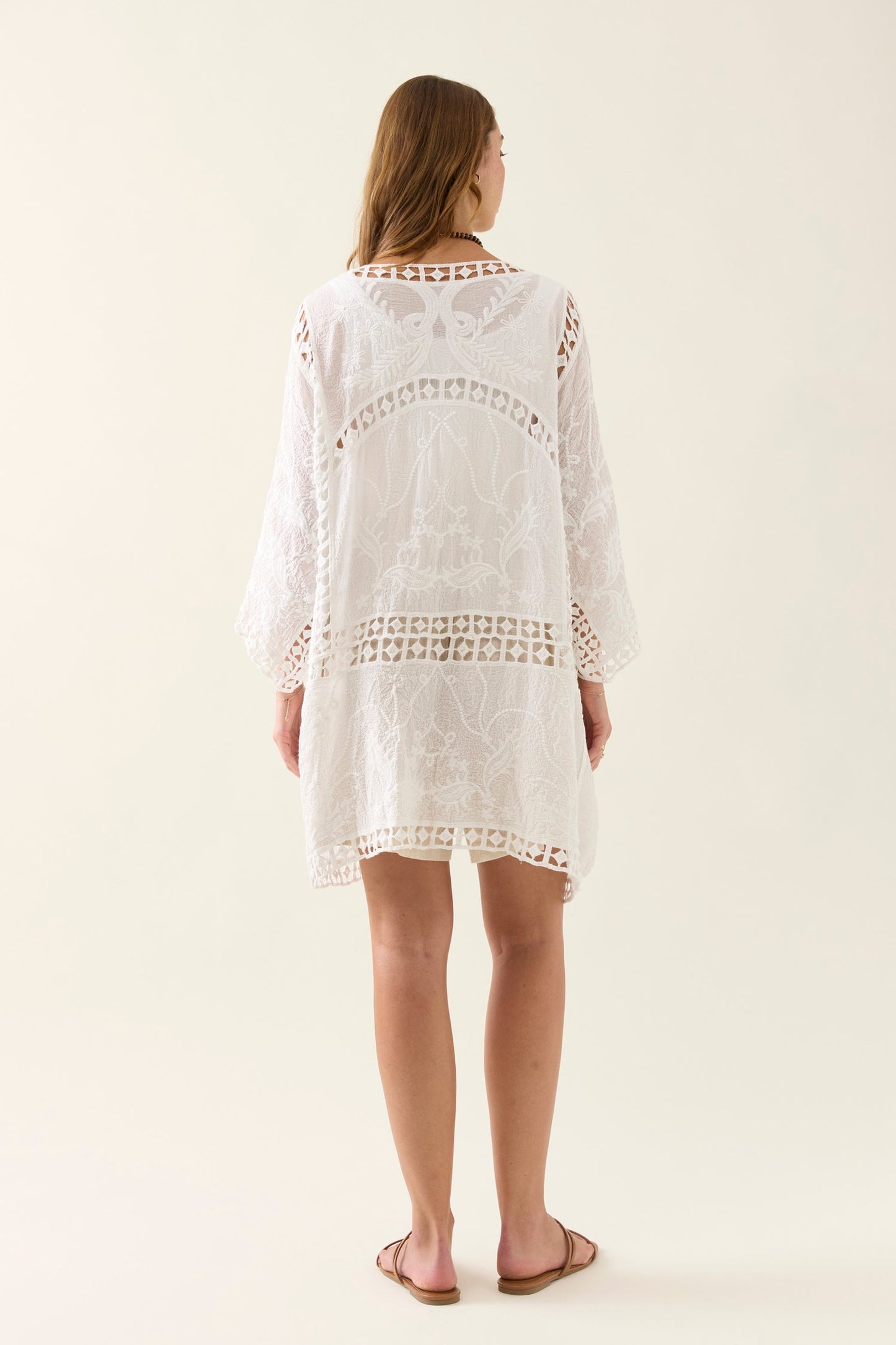 Oline Lace Kimono