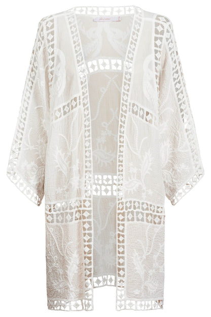 Oline Lace Kimono