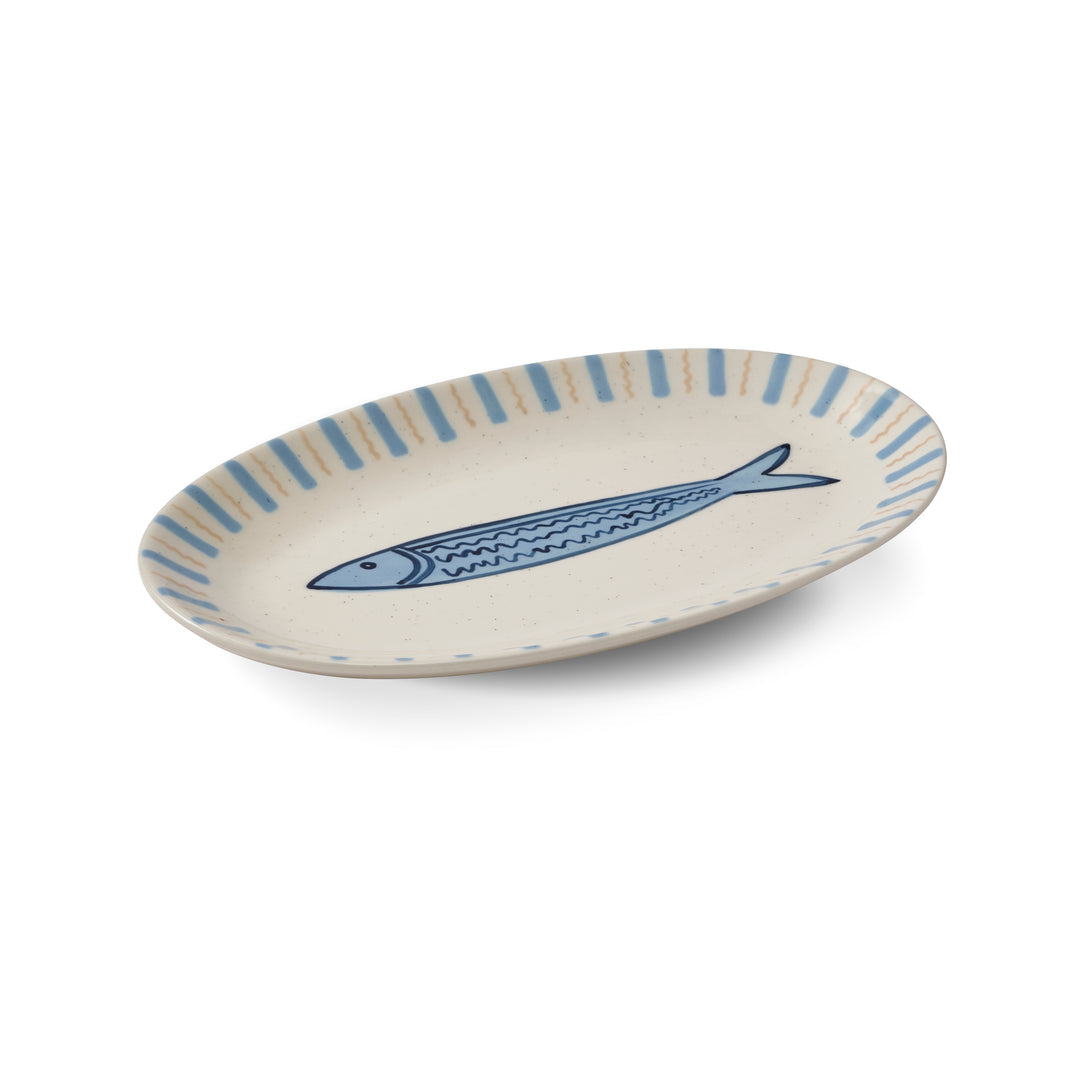 Fish Oval Plate