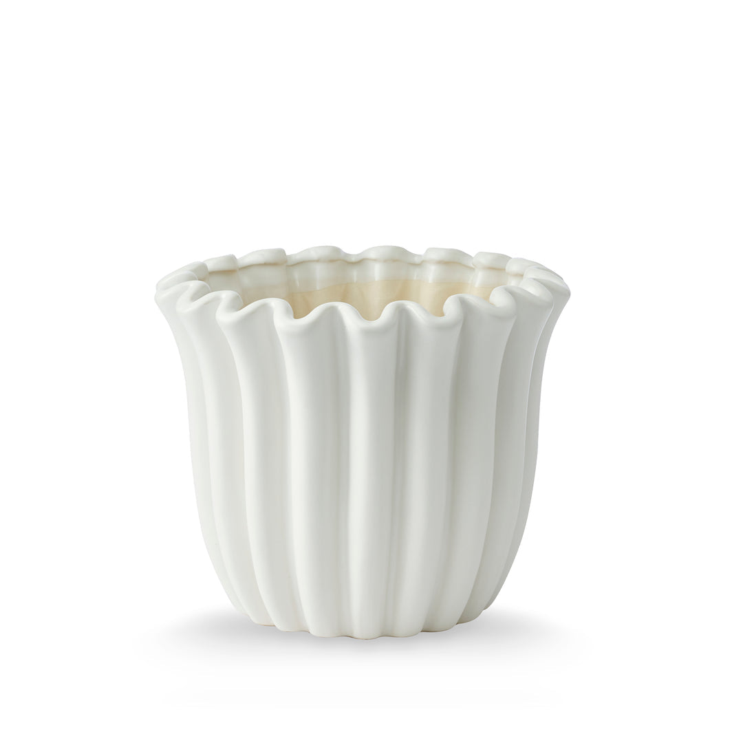 Penny White Planter Small