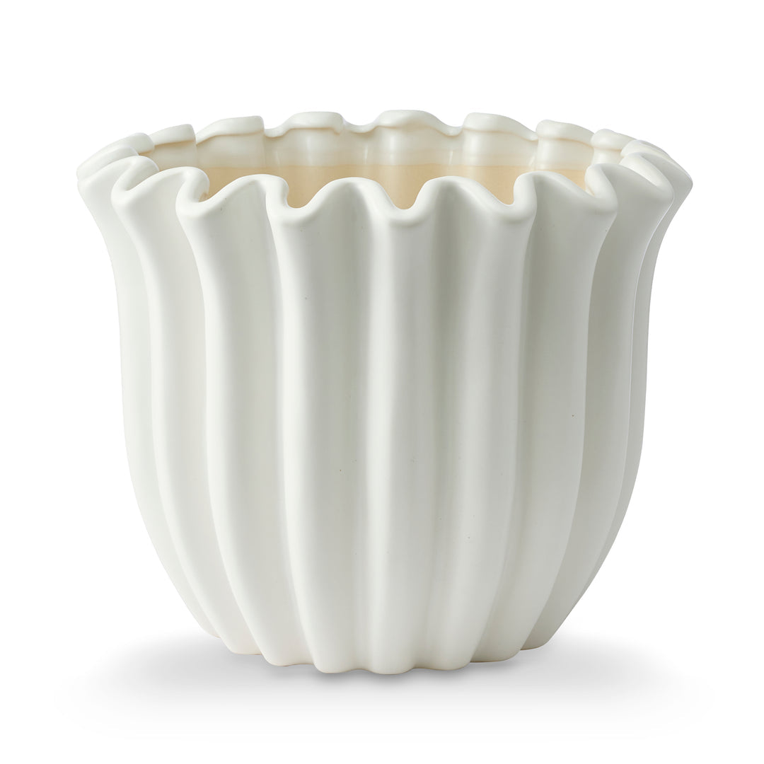 Penny White Planter Large