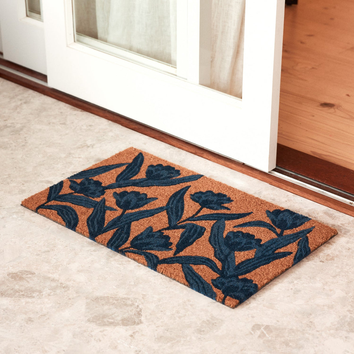 Tulip Blue Doormat